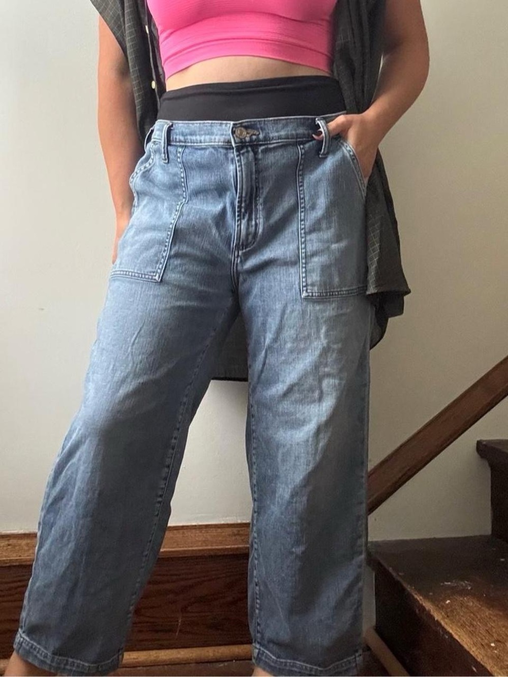 Silver Jeans Co light wash jeans